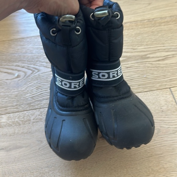 Sorel insulated snow boots boys girls kids 12 - Picture 3 of 5